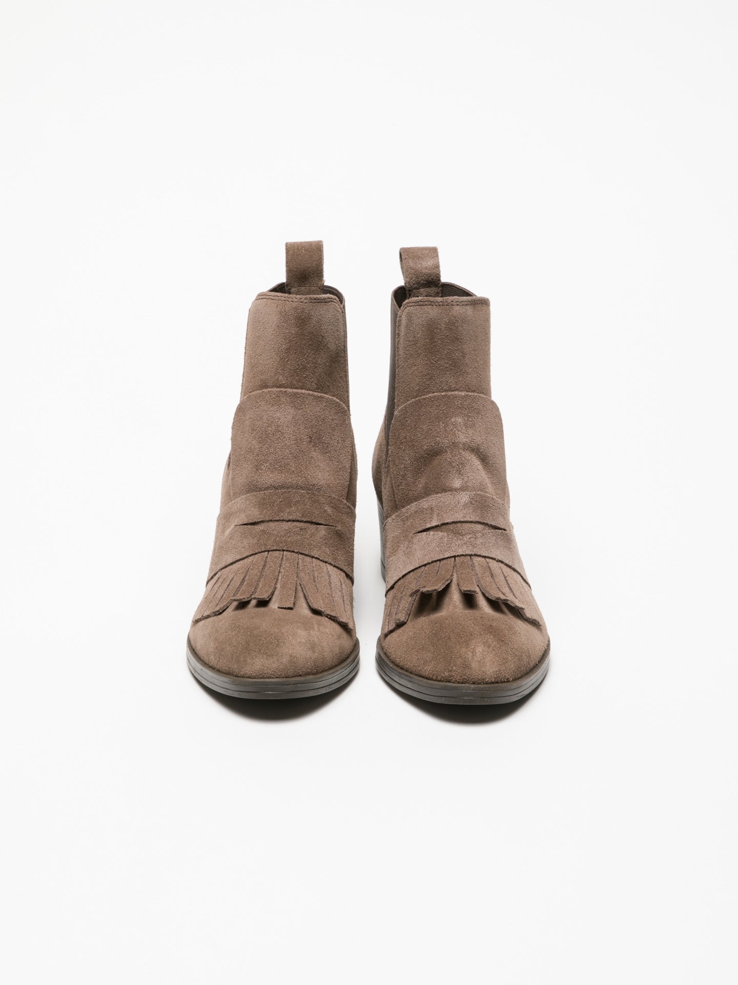 Foreva Tan Elasticated Ankle Boots